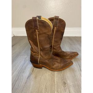 Nocona Texas Tech Red Raiders College Cowboy Boots Women's Size 8.5 B USA